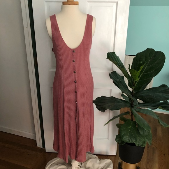 Vintage Dresses & Skirts - True Vintage 1990s pink midi dress